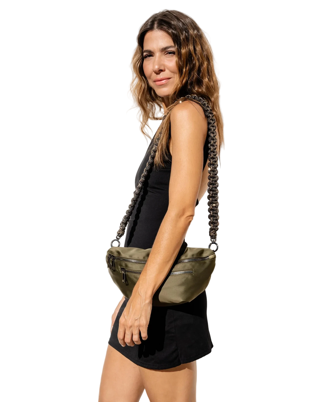 ROCKNOT - MAX Belt Bag - Olive Nylon