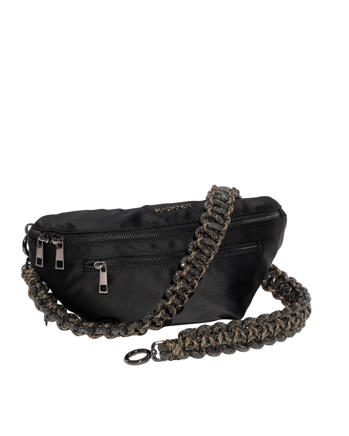 ROCKNOT - MAX Belt Bag - Black Nylon