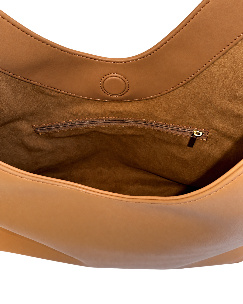ROCKNOT - ORI Hobo Bag - Tan / Light Gold