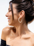 ROCKNOT - Petite Hoops - Champagne Bubbles